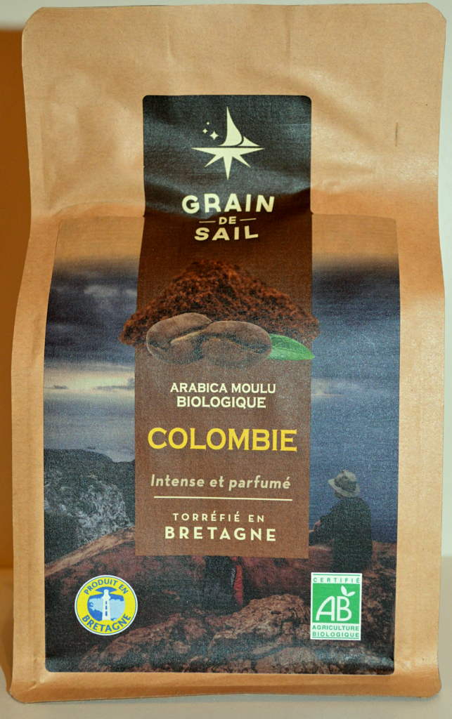 Café Arabica pur Colombie - Grain
