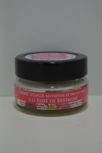 Crème Visage Nutritive et Protectrice à la Rose de Bretagne