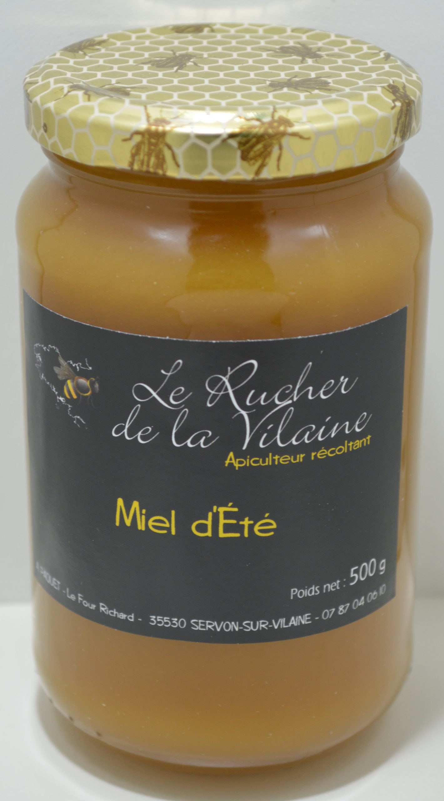 Miel d'Acacia Le Rucher de la Vilaine 500g